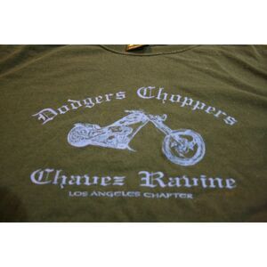 West Coast Choppers Los Angeles Dodgers Vintage Biker Y2K Tee XXL